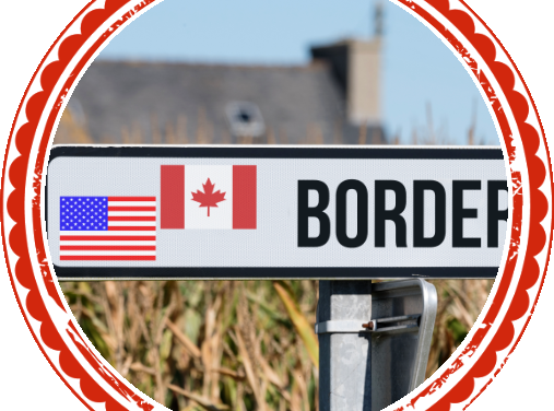 Seeking asylum at Canadian border