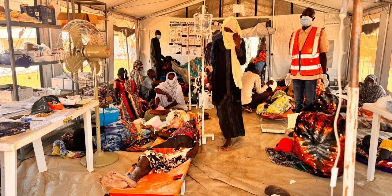 Cholera spreads through displacement camps in Sudan and Chad