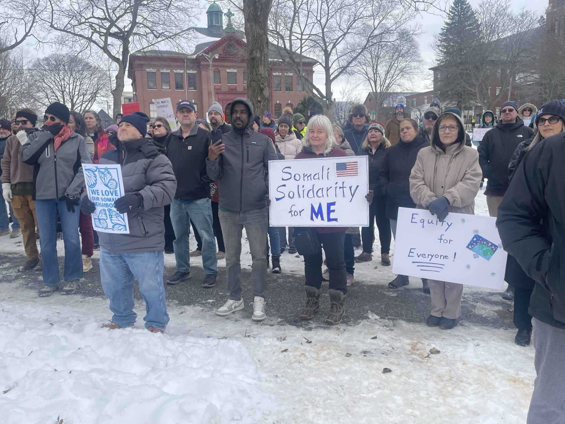 Lewiston turns out to support Somali residents