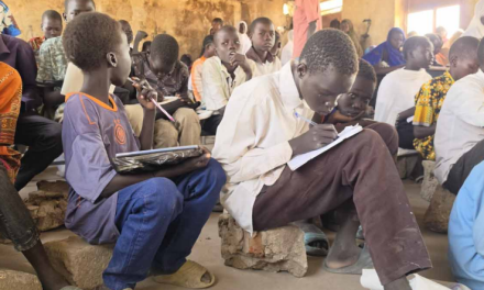 Education returns to a war-hit community in South Sudan