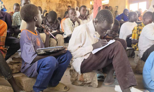 Education returns to a war-hit community in South Sudan