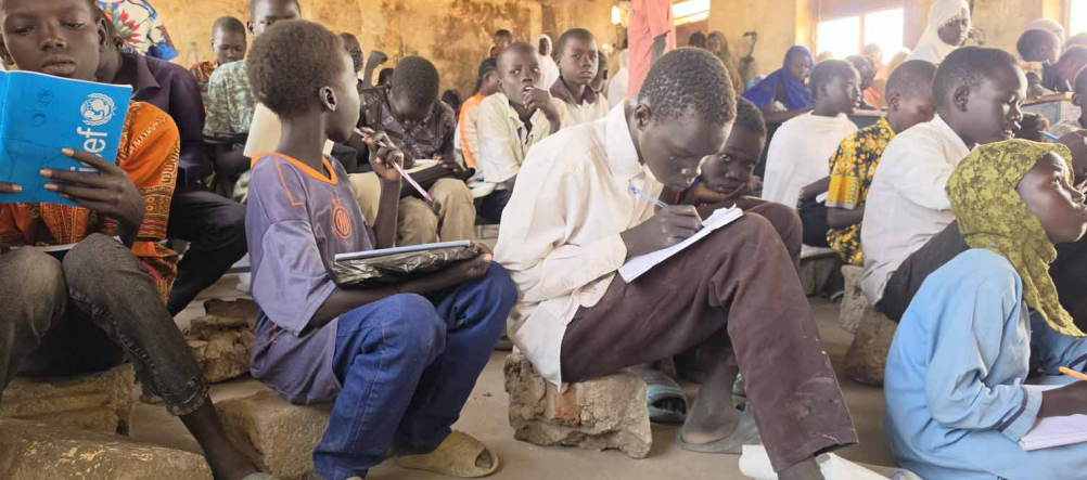 Education returns to a war-hit community in South Sudan
