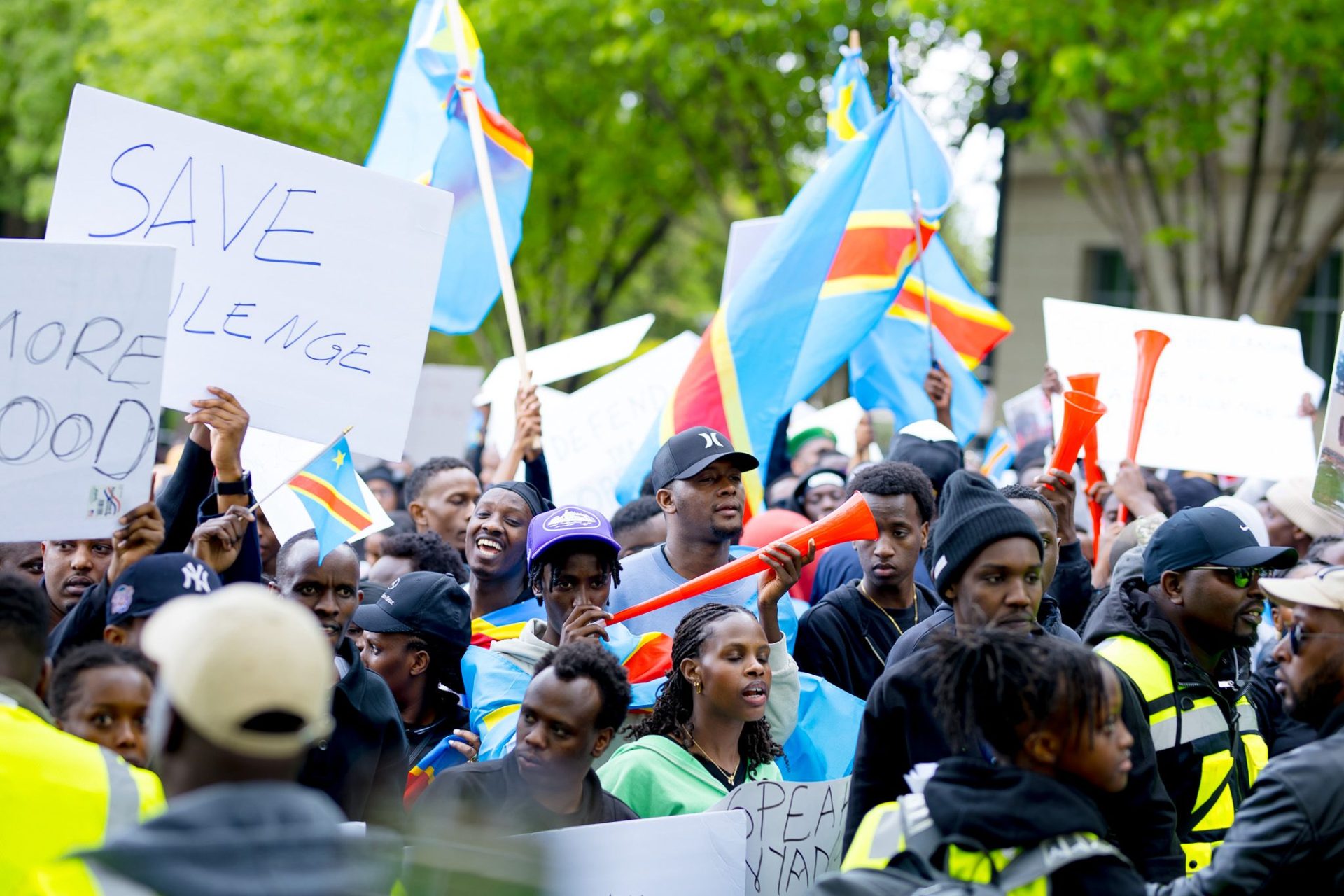 Thousands rally in Washington as Banyamulenge community warns of “unfolding tragedy” in eastern Congo