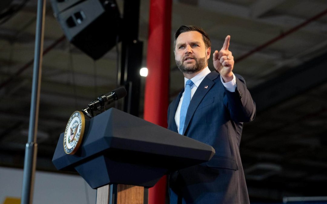 JD Vance stumps for Susan Collins and Paul LePage at Brewer rally, downplays ICE killing in Biddeford