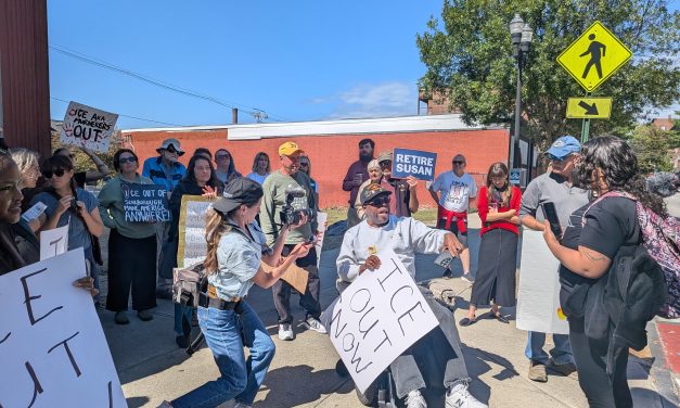 The alleged secret calls to ICE that triggered a demonstration in downtown Lewiston