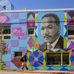 Local artists unveil sweeping MLK mural at Preble Street